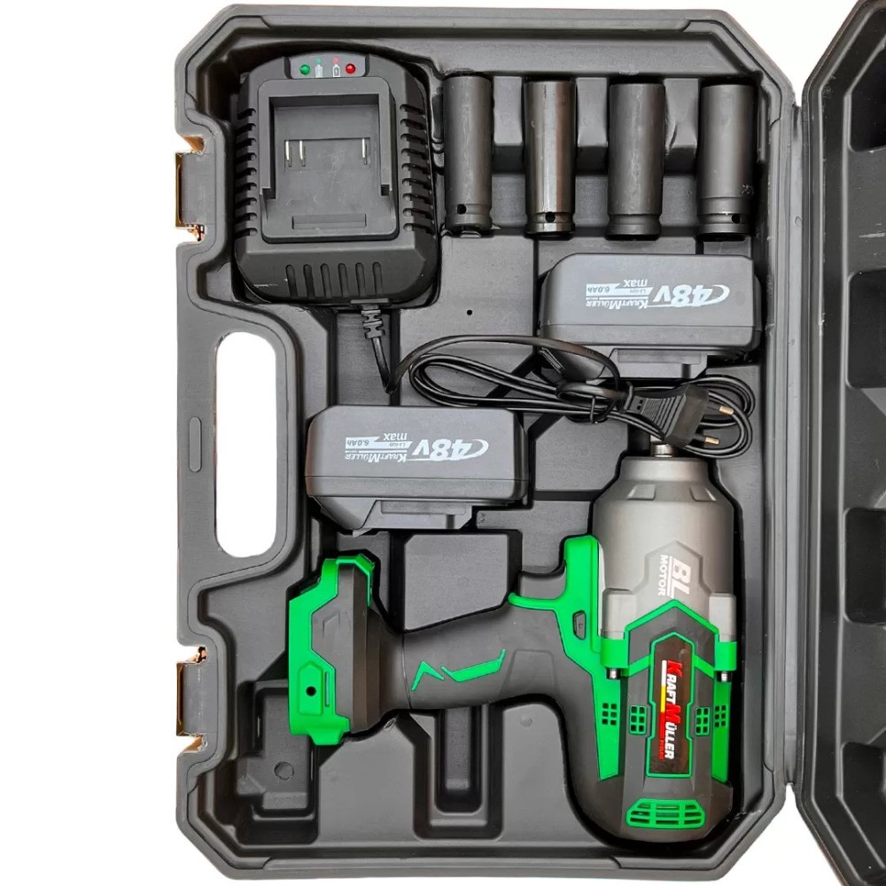 PUISSANTE CLÉ À CHOC KRAFTMULLER 48V