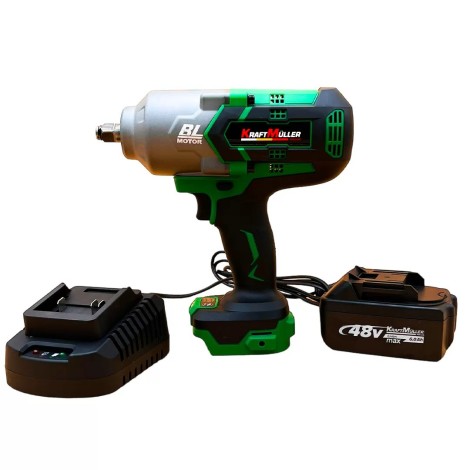 PUISSANTE CLÉ À CHOC KRAFTMULLER 48V