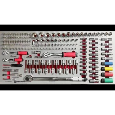 Servante XXL HUTTENBERG Outillée