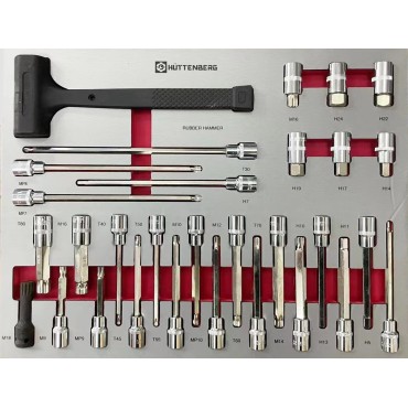 Servante XXL HUTTENBERG Outillée