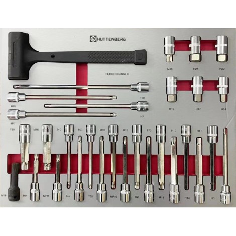 Servante XXL HUTTENBERG Outillée