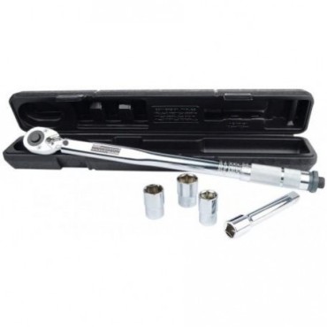 Clé dynamométrique 1/2 avec rallonge et 17, 19, 21 mm KRAFTMULLER