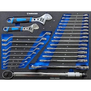 Servante d’atelier Barracuda Nardo Gray avec 7 tiroirs outillés