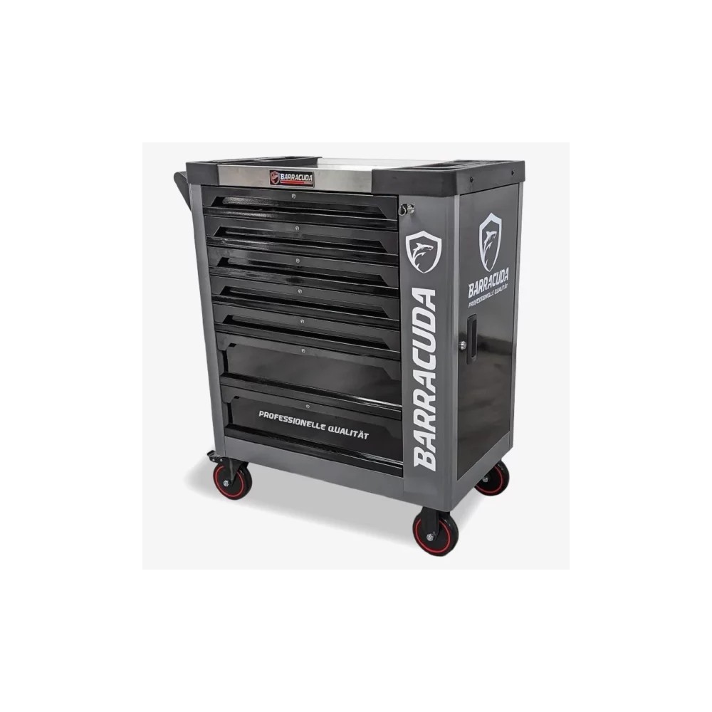 Servante d’atelier Barracuda Nardo Gray avec 7 tiroirs outillés