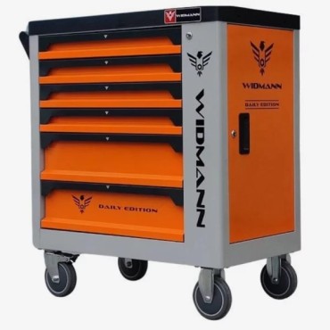 Servante WIDMANN compacte 6 tiroirs 4 outillés