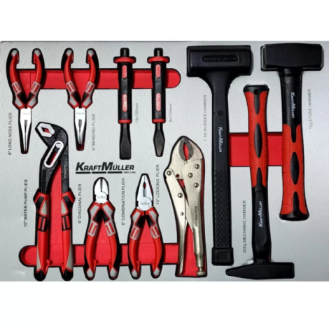 Servante Kraftmuller XXL 7 tiroirs outillés – Edition limitée « France »