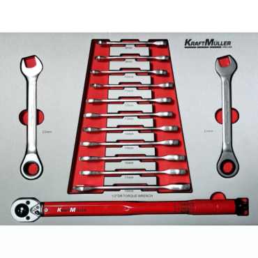 Servante Kraftmuller XXL 7 tiroirs outillés – Edition limitée « France »