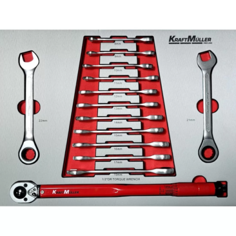 Servante Kraftmuller XXL 7 tiroirs outillés – Edition limitée « France »