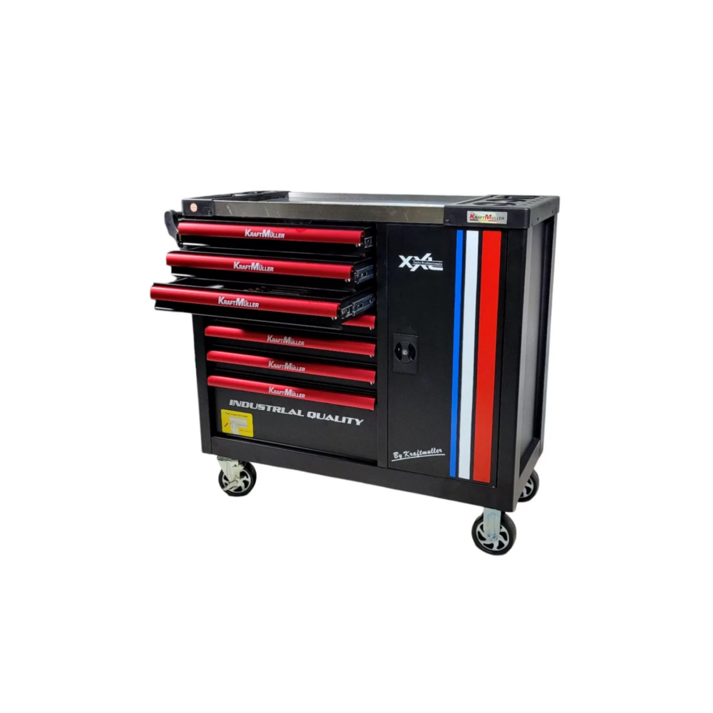Servante Kraftmuller XXL 7 tiroirs outillés – Edition limitée « France »