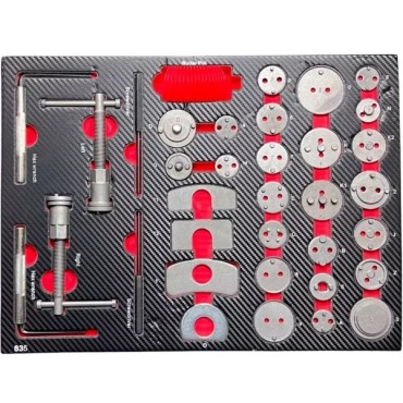 Version 2024 Kraft Muller Kingsize XXL 7 tiroirs outillés avec repousse pistons