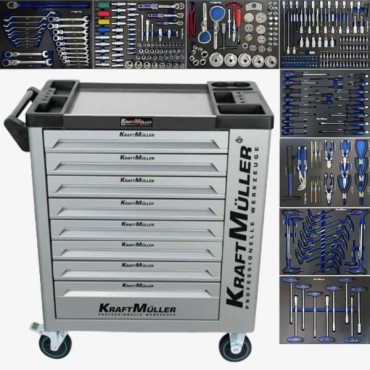 Servante PRO Kraft Muller XXL KM 8/8 TOOL grise