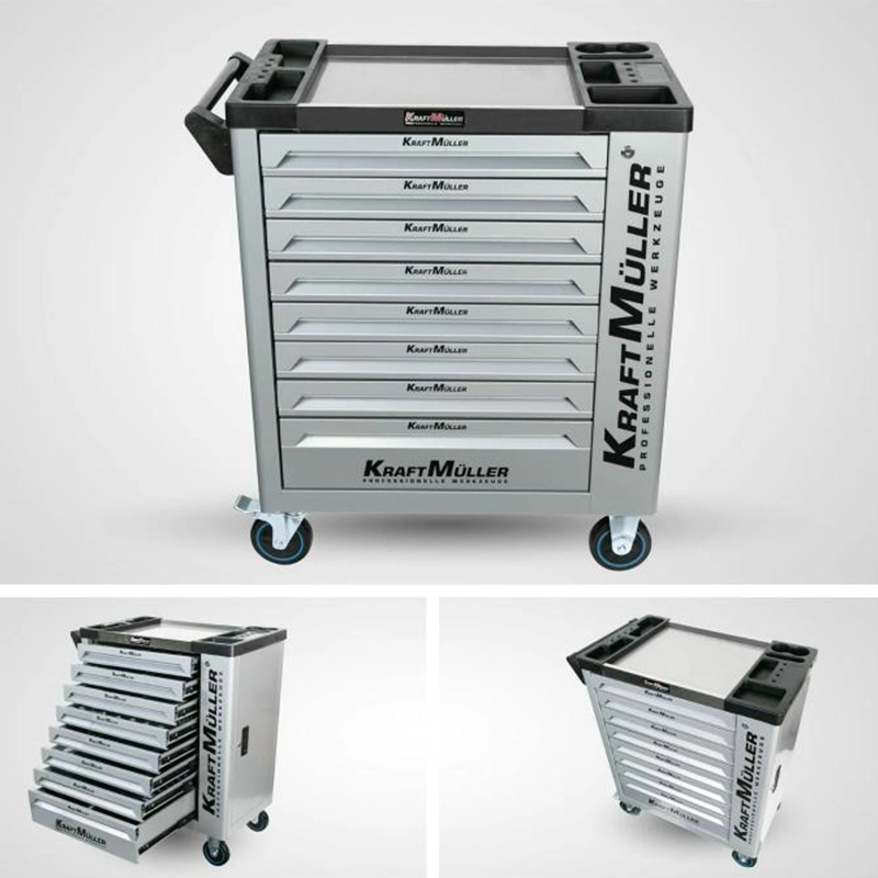Servante PRO Kraft Muller XXL KM 88 TOOL grise 02