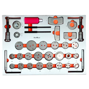 Servante d'atelier Kraftmuller KM9/7 orange 322 outils – Image 4