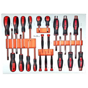 Servante d'atelier Kraftmuller KM9/7 orange 322 outils – Image 10