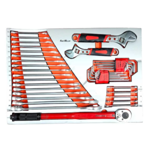 Servante d'atelier Kraftmuller KM9/7 orange 322 outils – Image 8