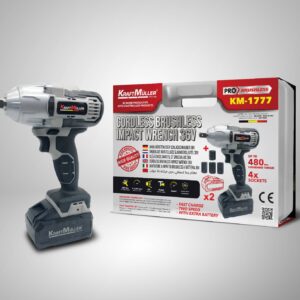 Clé à chocs Kraftmuller 36V - Brushless KM-1777